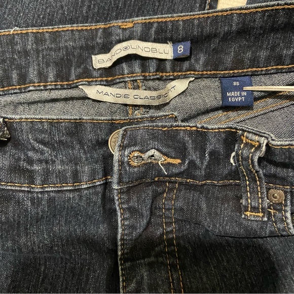 Bandolino Blu Mandie classic fit blue jeans. Women’s size 8. - Picture 3 of 5
